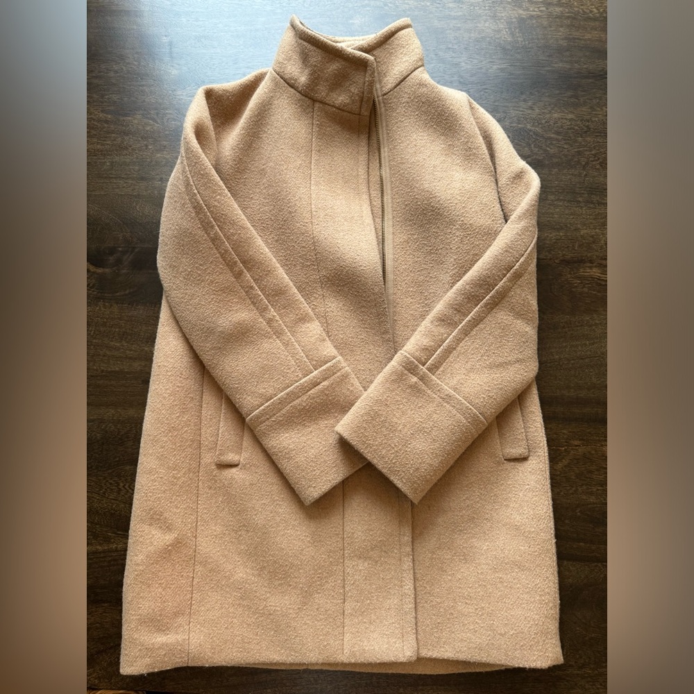 J Crew City Coat (Tan/Camel)